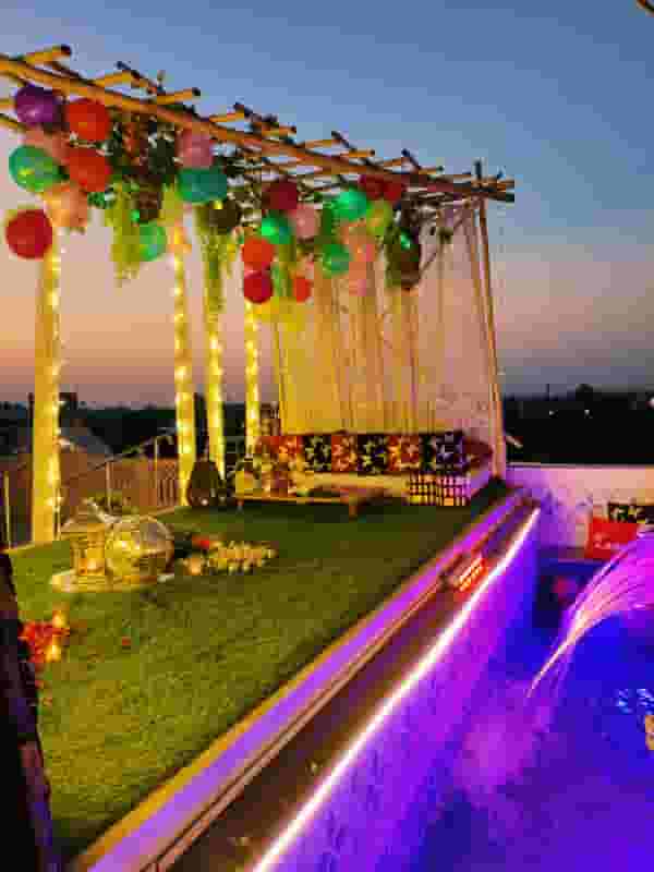 Private Peacock Garden Restro Lounge