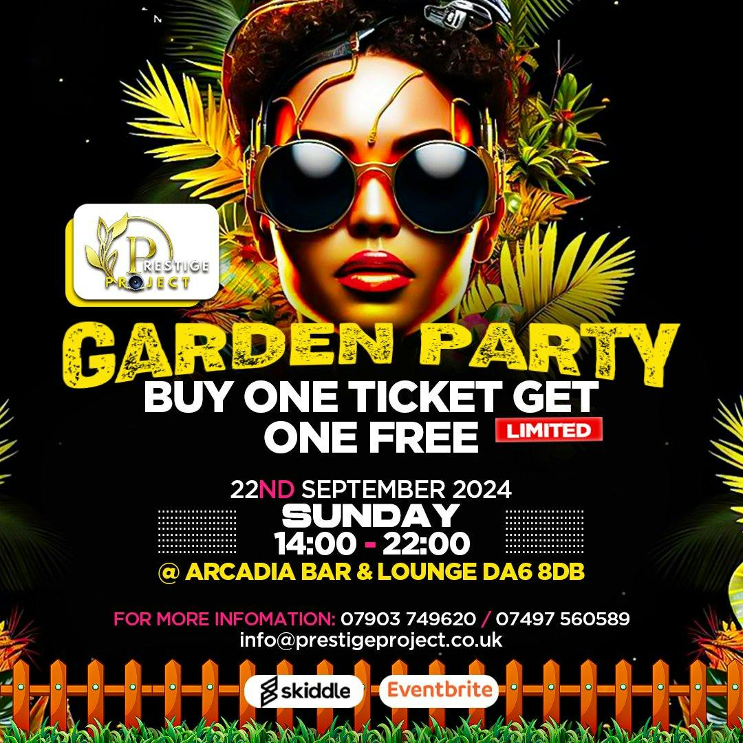 Garden Party | Arcadia Lounge Bar ...