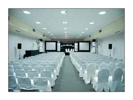 Auditorium at The LaLiT Ashok Bangalore, professional conference space for corporate events.