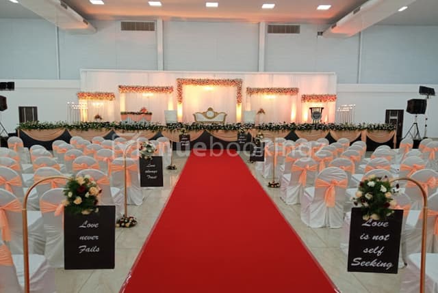 wedding reception hall