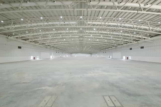 Hall 3A at Bangalore Exhibition Centre, spacious venue for exhibitions and trade shows.
