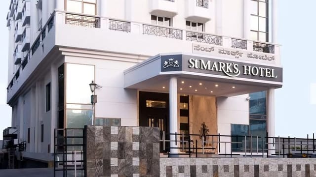 Modern St. Marks Hotel in Bangalore, ideal for corporate events and meetings.
