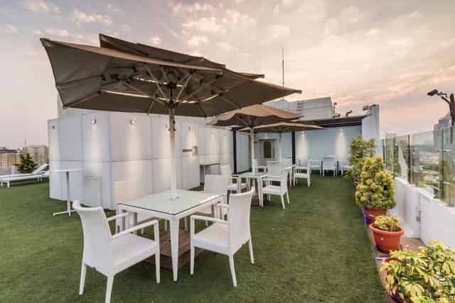 Rooftop terrace
