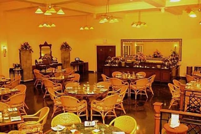 Durbar Hall dining venue in LaLiT Grand Palace for corporate events and gatherings.