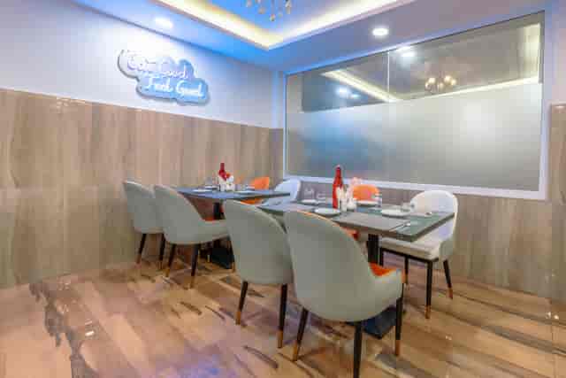 Conference Room at Crown Prince Hotel with sleek décor, ideal for intimate business meetings.