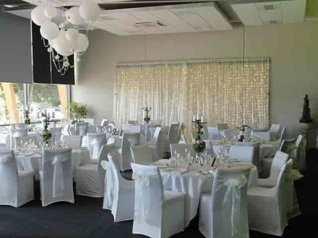 Elegant function room at The Verandah, perfect for weddings and formal events.