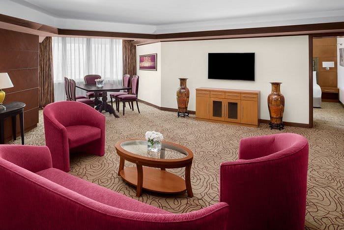 Meeting Room at Mövenpick Hotel Karachi with stylish decor for meetings and events.