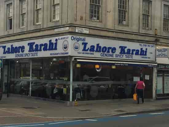 Lahore Karahi restaurant exterior, ideal for events and spicy cuisine gatherings.