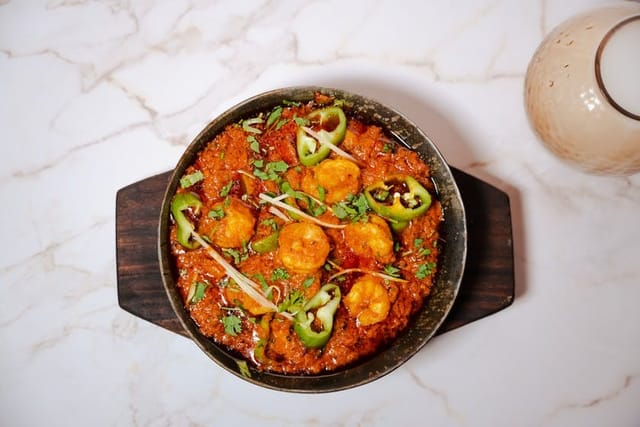 Vibrant dish at Karachi Grill, perfect for upscale catering events and gatherings.
