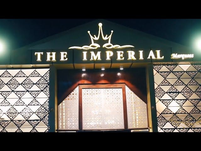 the imperial marquee banquet valima ...