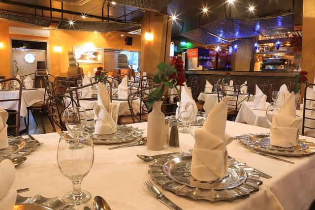 Elegant dining area at Café Zouk, Lahore - ideal for corporate events and celebrations.
