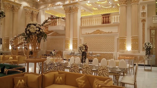 Grand Ballroom at Lahore Country Club, featuring luxurious decor for weddings and events.