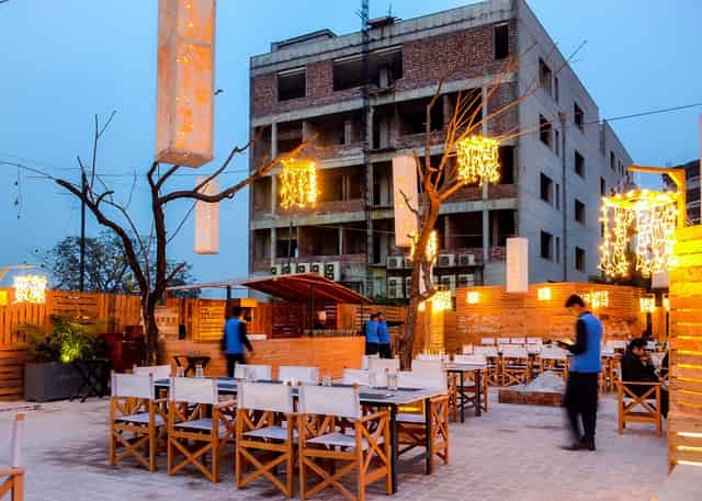Rooftop terrace
