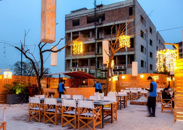 Rooftop terrace