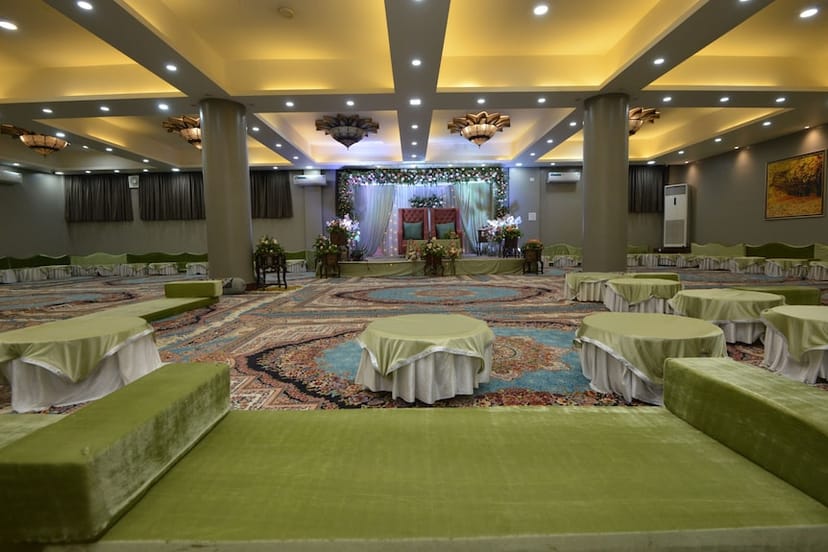 Elegant Banquet Hall at Golden Tulip Srinagar, ideal for weddings and corporate events.