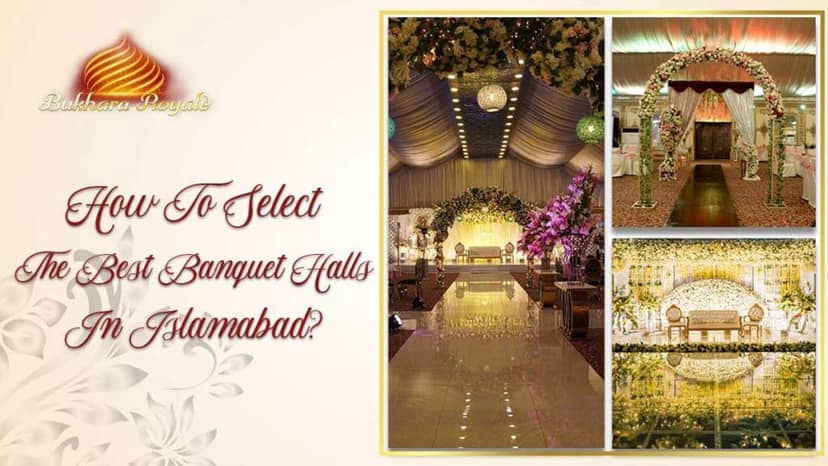 Elegant banquet hall layout in Islamabad for weddings and events.