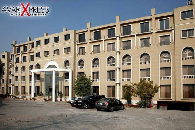 Noor Hall exterior at Ramada Islamabad, modern design ideal for events and meetings.