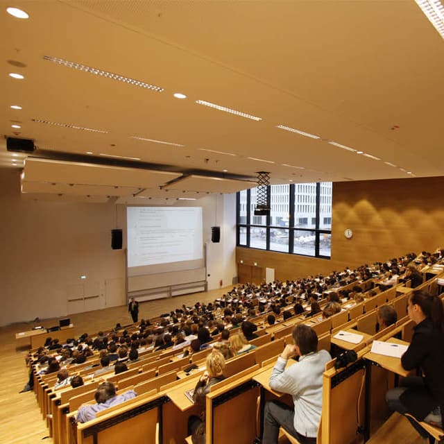 Lecture halls