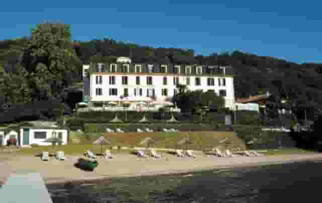Private beach