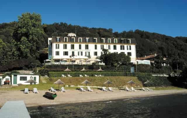 Private beach