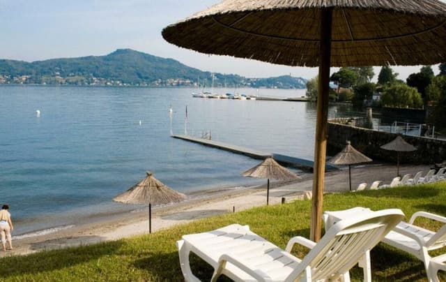 Private beach