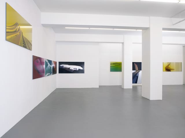Modern gallery space at Buchmann Galerie for art exhibits and corporate events.
