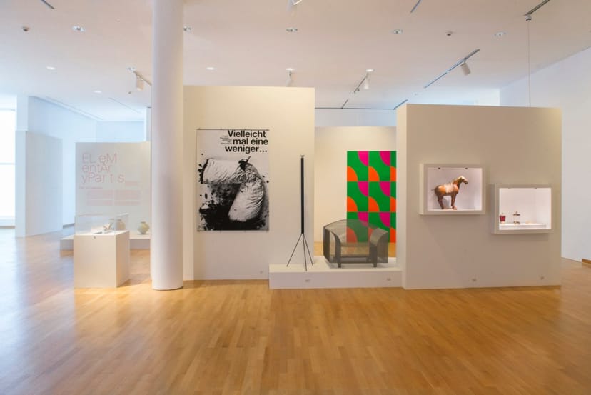 Modern gallery space at Museum Angewandte Kunst, ideal for art exhibitions and events.