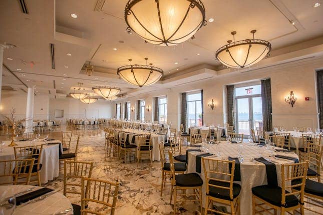 Elegant Main Ballroom at Vanderbilt South Beach, perfect for upscale weddings and corporate events.