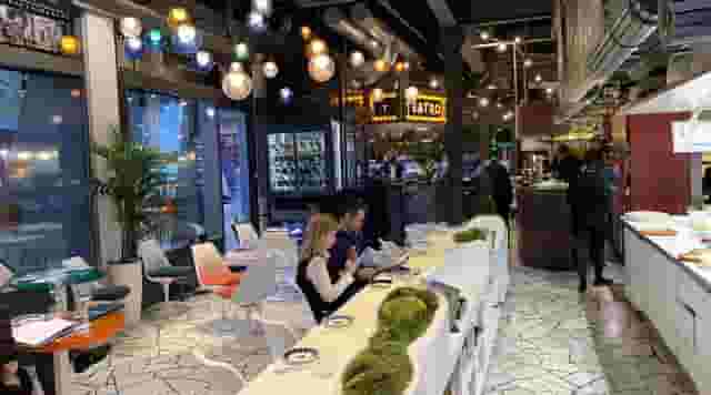 Upper hall - Older Restaurant