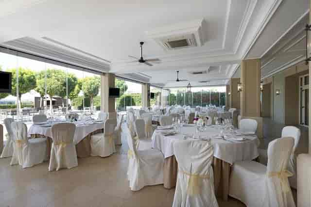 Elegant event space at Eurostars Palacio Buenavista for weddings and gatherings.