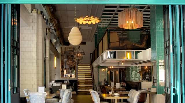 Casa Mono restaurant interior with modern decor for intimate upscale events.
