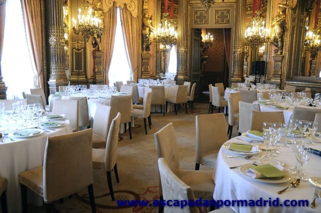 Jorge Luis Borges Room at Casa de América, elegant banquet setting for upscale events.
