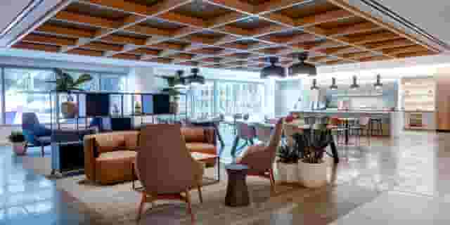 Reception areas