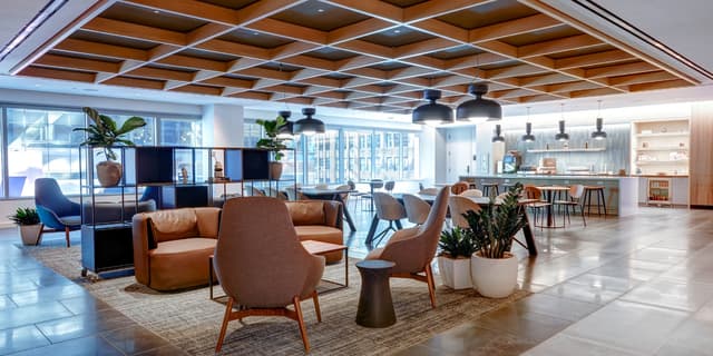 Reception areas