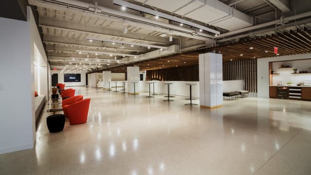 Reception areas