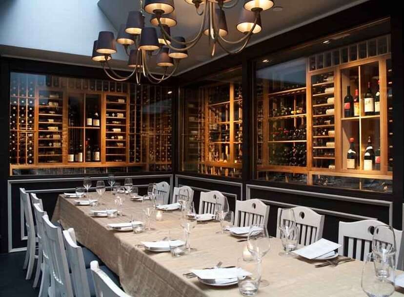 Elegant private dining space at L'Artusi, perfect for corporate dinners and gatherings.