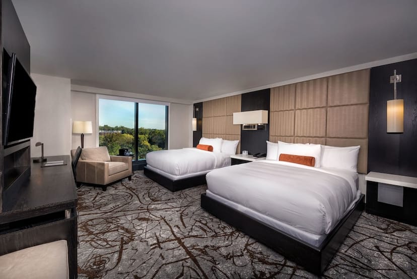Rooftop Terrace hotel room with modern design, ideal for business events and relaxation.