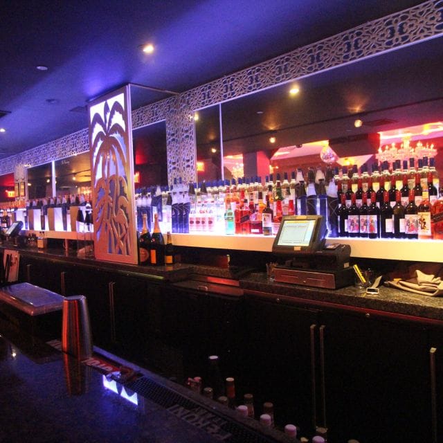 Brunch restaurant bar at Il Bastardo, perfect for networking and celebrations.