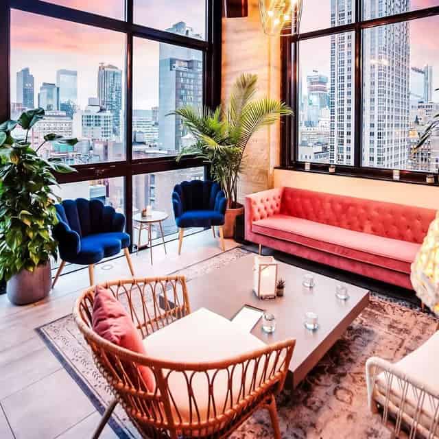 Indoor lounge