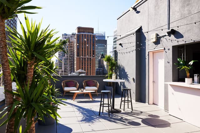 Rooftop terrace