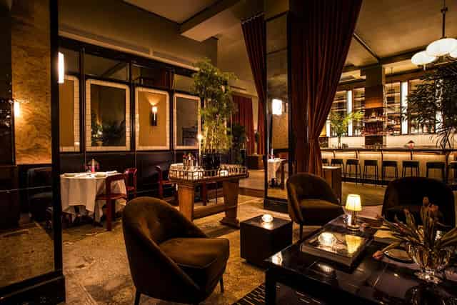 Basement jazz club