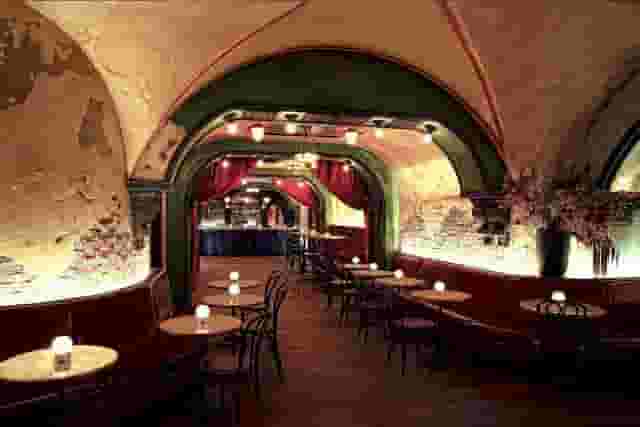 Basement jazz club