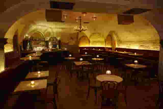 Basement jazz club