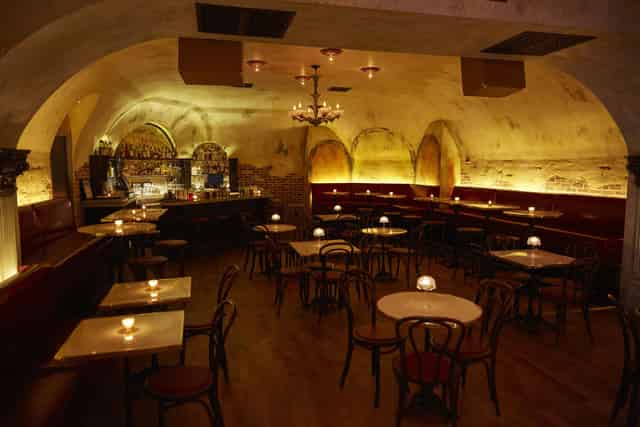 Basement jazz club