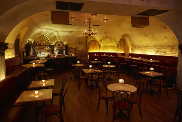 Basement jazz club
