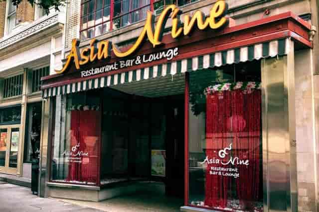 Vibrant Asian restaurant in DC, perfect for events and gatherings, stylish decor.