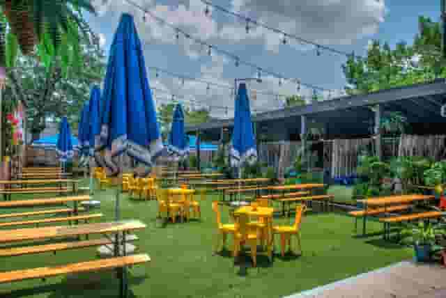 Garden area