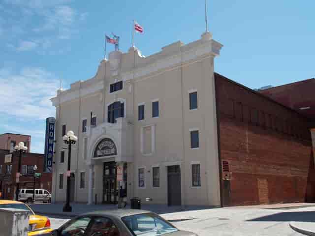 Howard Theatre Main Hall: historic venue ideal for large gatherings and conferences.