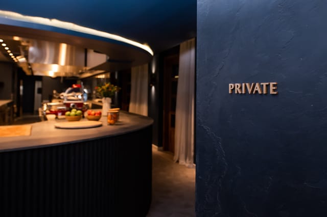 Sleek entrance of Back Bar at The Henri DC for corporate events and private gatherings
