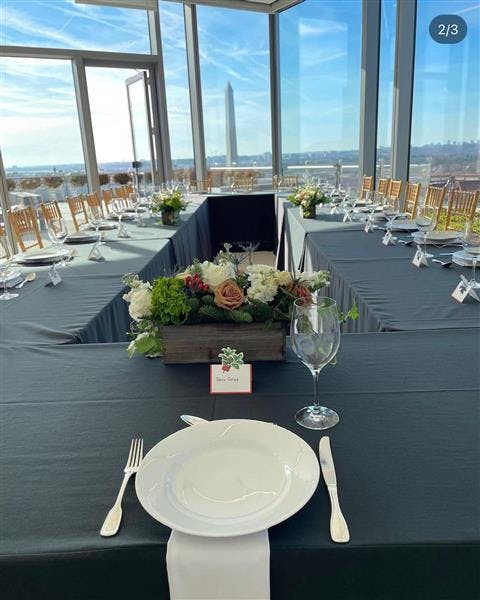 Seated Dinner - 32 guests
Reception - 70 guests